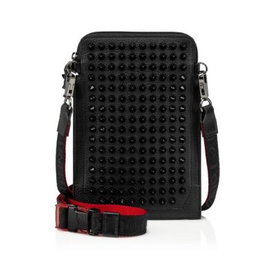 Bolso Mensajero Loubilab Christian Louboutin Hombre - Negros - 1210230BK01
